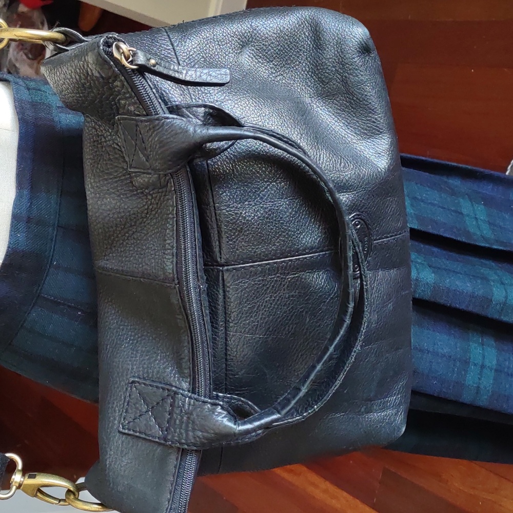 Fossil Black Leather Crossbody Bag - Picture 9 of 11